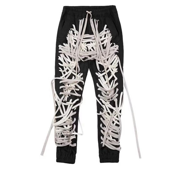 Cross Bandage Joggers (PRICE FIRM) - Picture 6 of 7